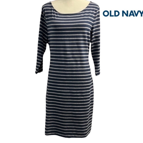 OLD NAVY (NWOT) Striped Dress Size Large - Picture 1 of 11